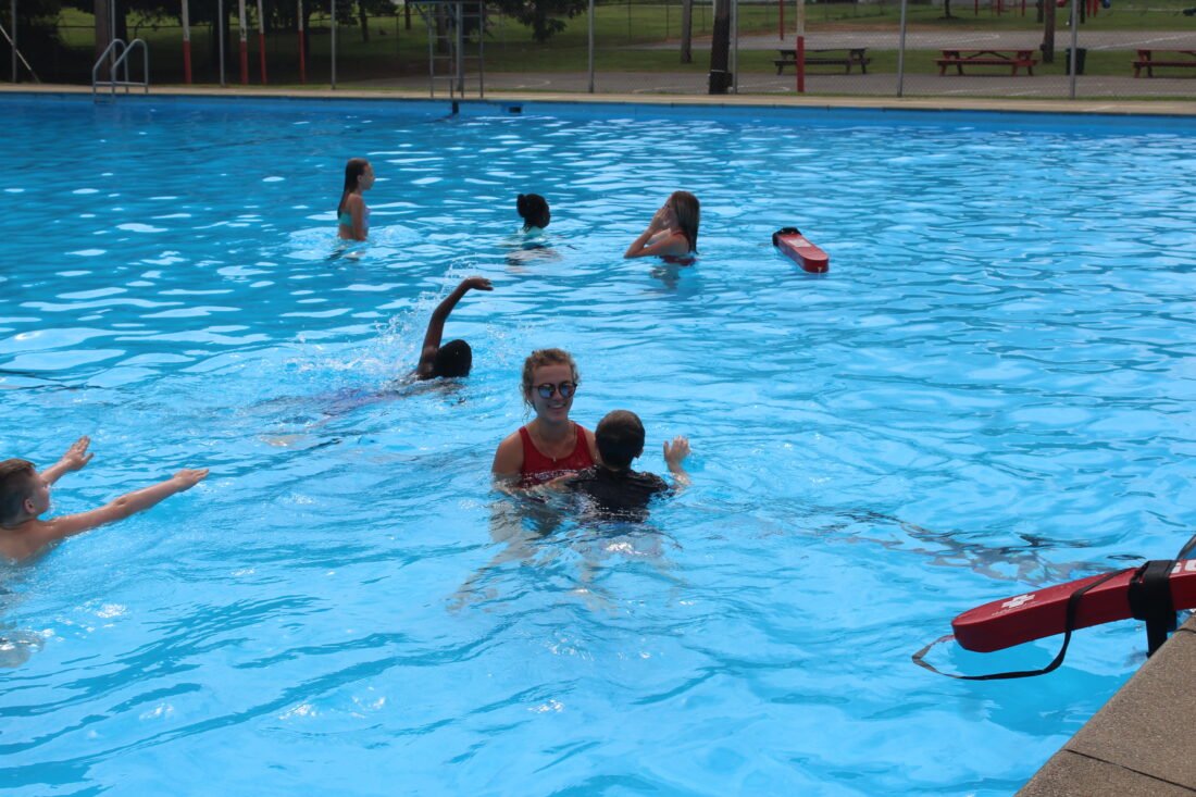 The Sistersville Pool Offers ‘Swim with a Guard Program’ News, Sports